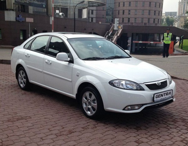 новый daewoo gentra